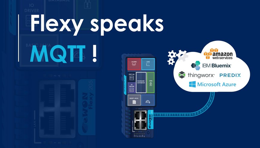eWON Flexy understøtter MQTT til dataindsamling